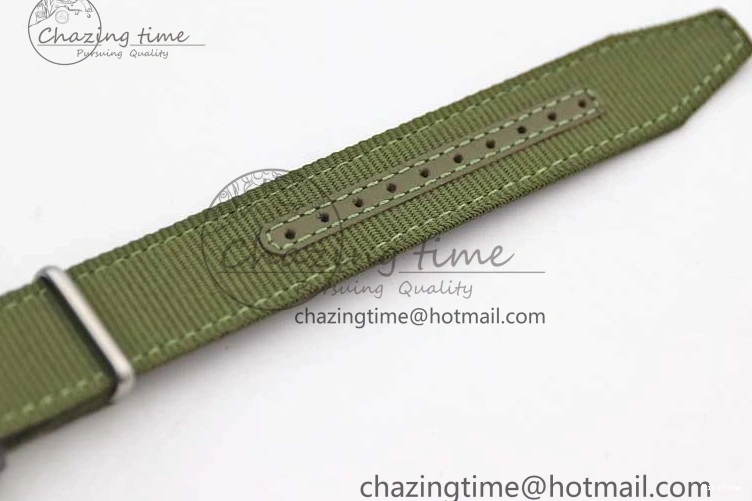 MIROTIME 0119 Packable Mark XVIII ‘TOPGUN SFTI’ Ceramic M+F Best Edition Black Dial on Green Nylon Strap 7048